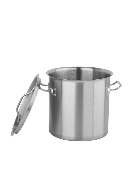 Yato Edelstahl Marmitentopf 12Es / 25cm