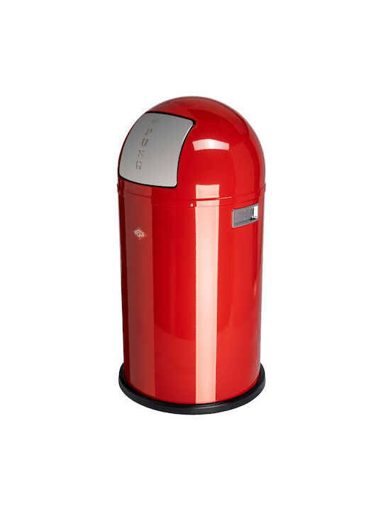 Coș de gunoi roșu 50l Pushboy Wesco
