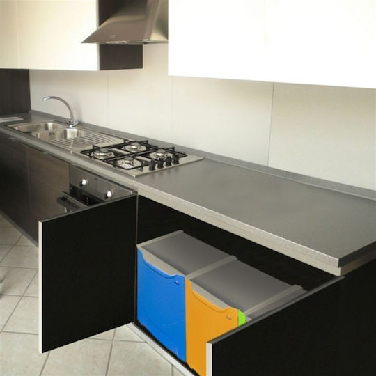 ArtPlast Κάδος Ανακύκλωσης Πλαστικός Μπλε 66lt