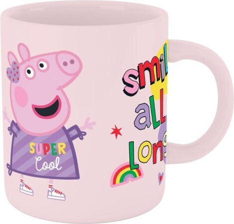 Peppa Pig Mug Ceramic Pink 340ml