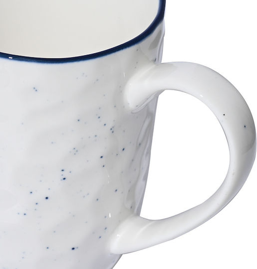 Estia Pebbles Porcelain Mug Blue 395ml 2 Pieces
