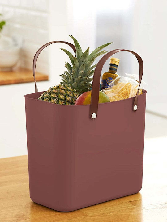 Rotho Babydesign Shopping Bag In Burgundy Colour