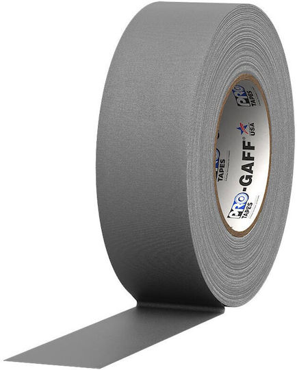 Pro Tapes Gaff Grey Αυτοκόλλητη Υφασμάτινη Ταινία Γκρι 25mx48mm