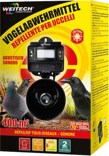 Weitech Ultrasonic Bird Repellent Device