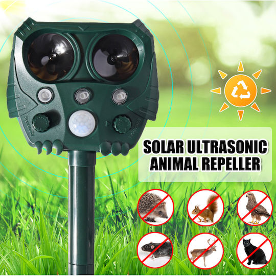 Ultrasonic Repellent Device Rodents / Birds Solar