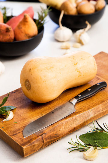 Kitchen Craft Μαχαίρι Santoku από Ανοξείδωτο Ατσάλι 26cm