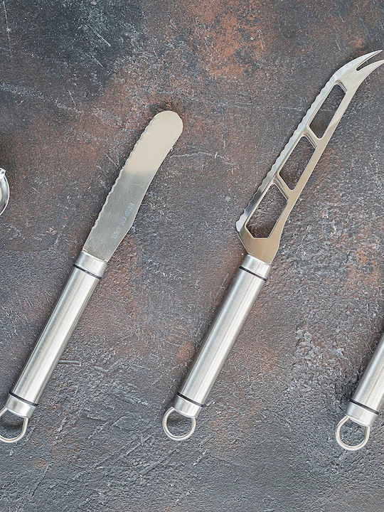 Kitchen Craft Μαχαίρι Τυριού από Ανοξείδωτο Ατσάλι 26.5cm