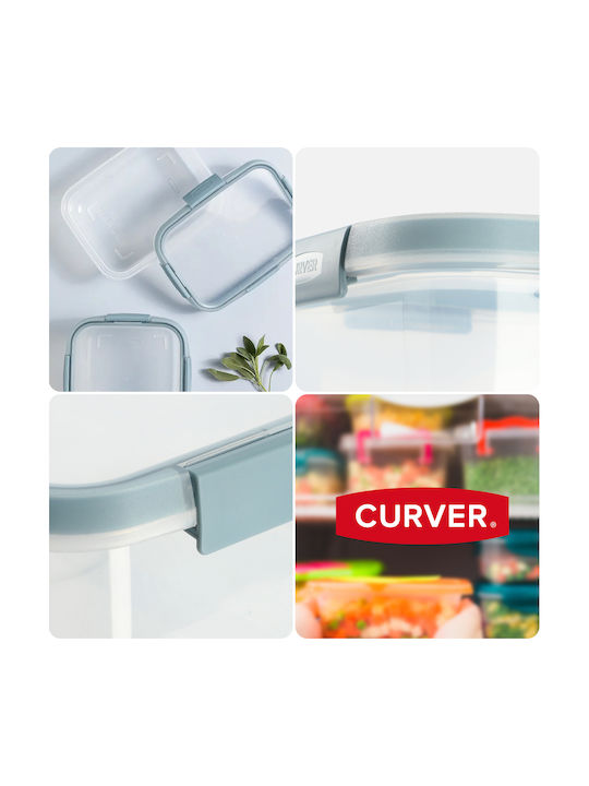 Food Storage Container Rectangular 3.5L Smart Eco Fresh 33.1x24.5x7.6cm