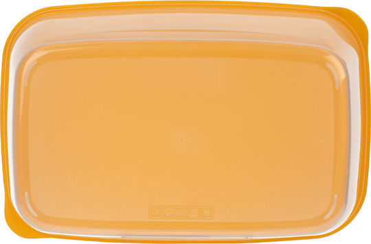 Curver Plastic Lunch Box Yellow 5000ml