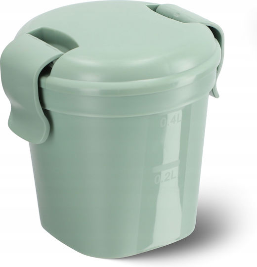 Food Container Cup Cup S 0.4l Smart Eco To Go Ø11x11cm Soft Green