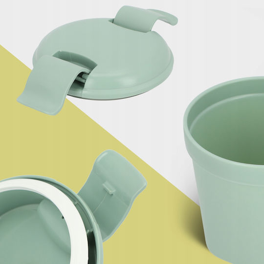 Food Container Cup Cup S 0.4l Smart Eco To Go Ø11x11cm Soft Green