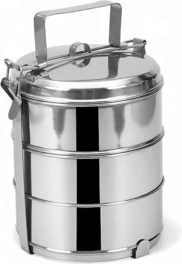 Orion Inox Lunch Box Gray 16cm
