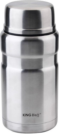 KING Hoff Inox Thermo Lunch Box Silver 750ml