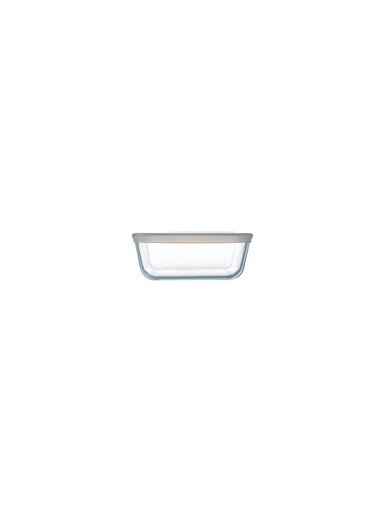 Pyrex Δοχείο Φαγητού Γυάλινο Γκρι 850ml