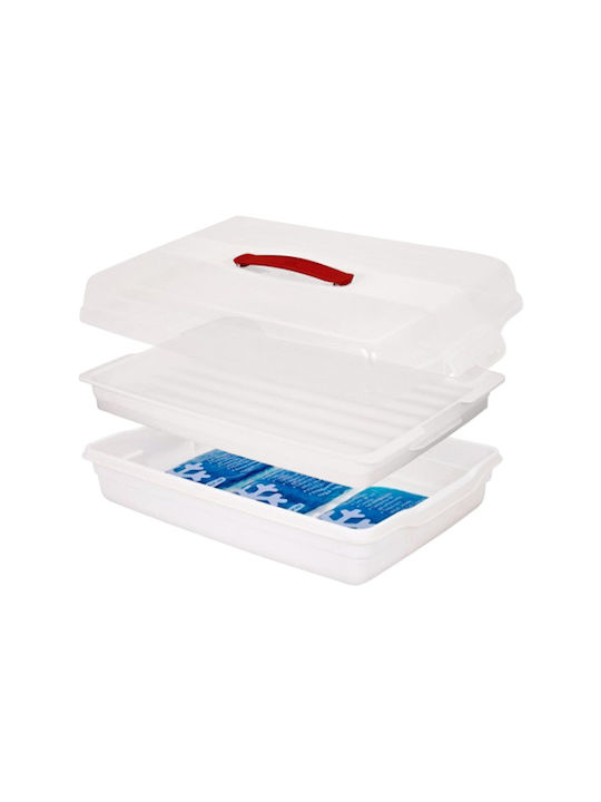 Curver Plastic Lunch Box White 29.5x45cm