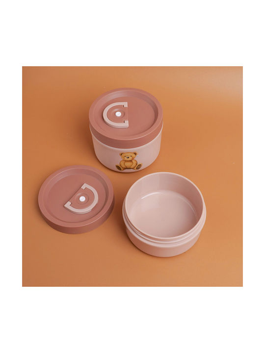 Teddy Island Serie – Mittagsboxen Set 3 Stücke 400ml + 600ml Braune Hs-bdh6001
