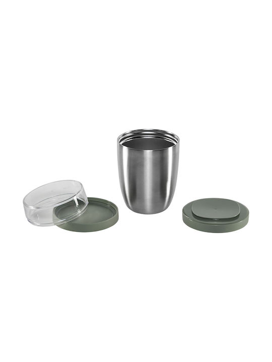 Mepal Inox Lunch Box Green 16.9x10.7cm