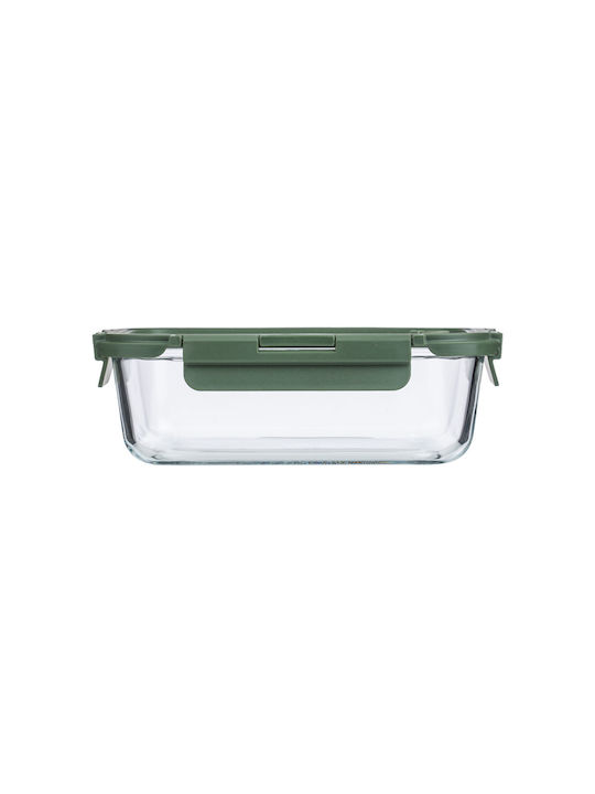 Estia Glass Lunch Box Transparent 1.51lt
