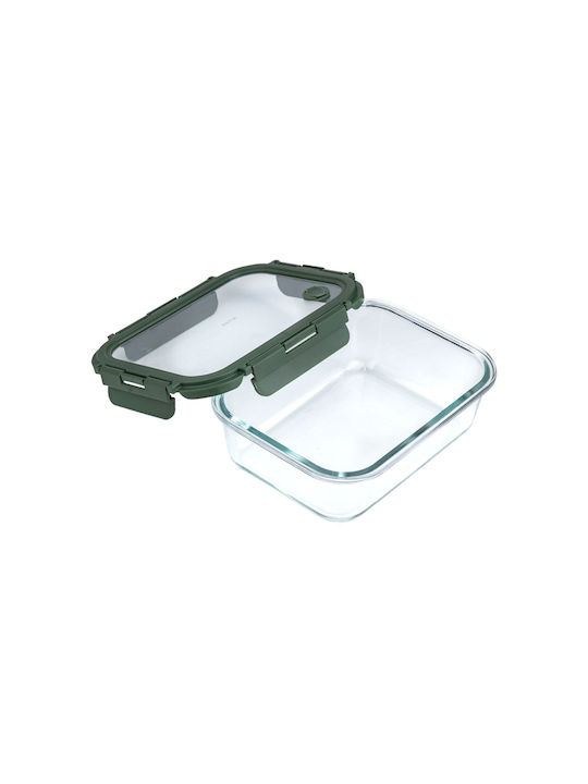 Estia Glass Lunch Box Transparent 1.51lt
