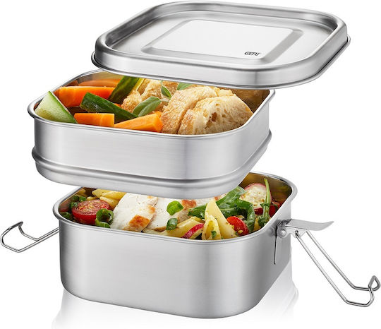 Gefu Endure Δοχείο Φαγητού Inox Θερμός Ασημί 1.8lt