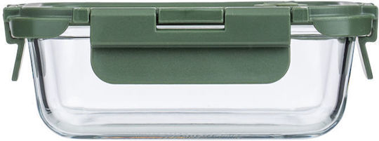 Estia Glass Lunch Box Transparent 370ml