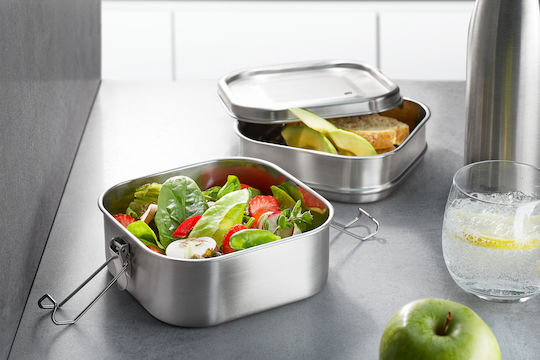 Gefu Endure Δοχείο Φαγητού Inox Θερμός Ασημί 1.8lt