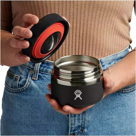 Hydro Flask Дохиa За Храна Inox Термос Черен 355ml