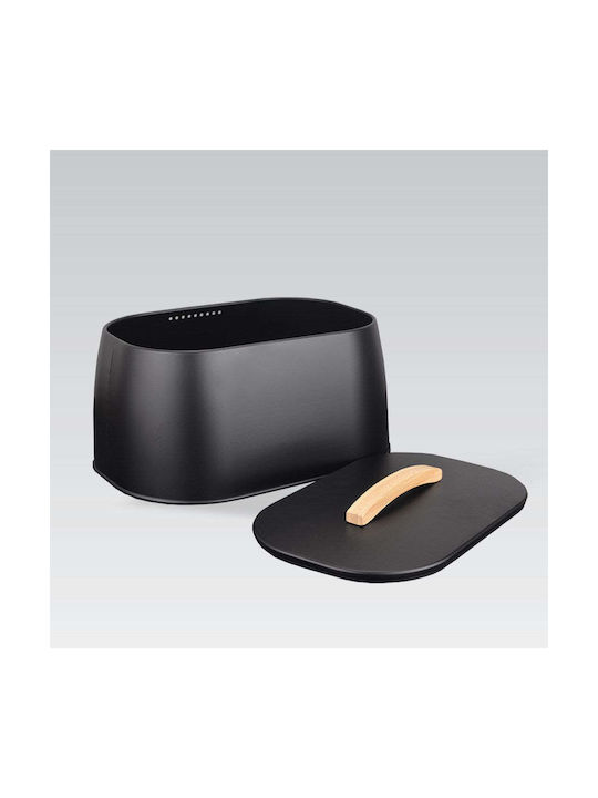 Maestro Inox Food Container Black 33.5x33.5cm