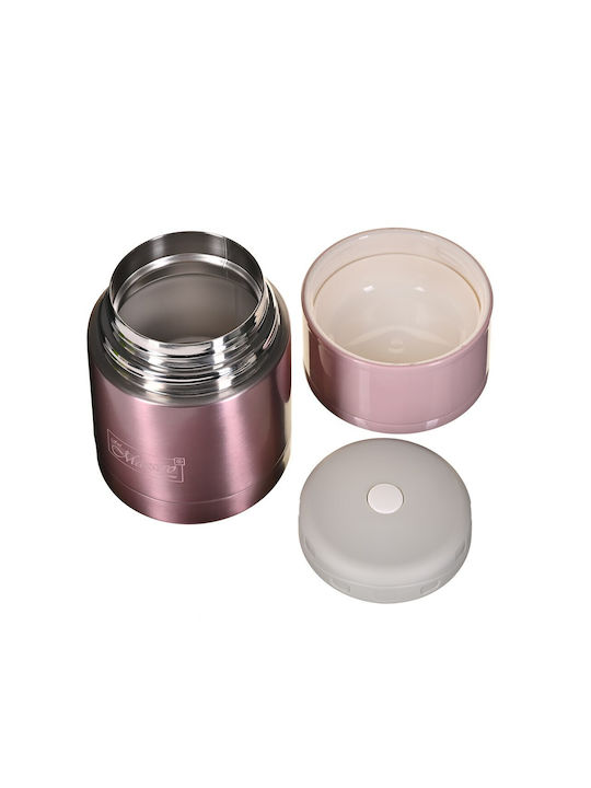 Maestro Inox Thermo Lunch Box Pink 600ml
