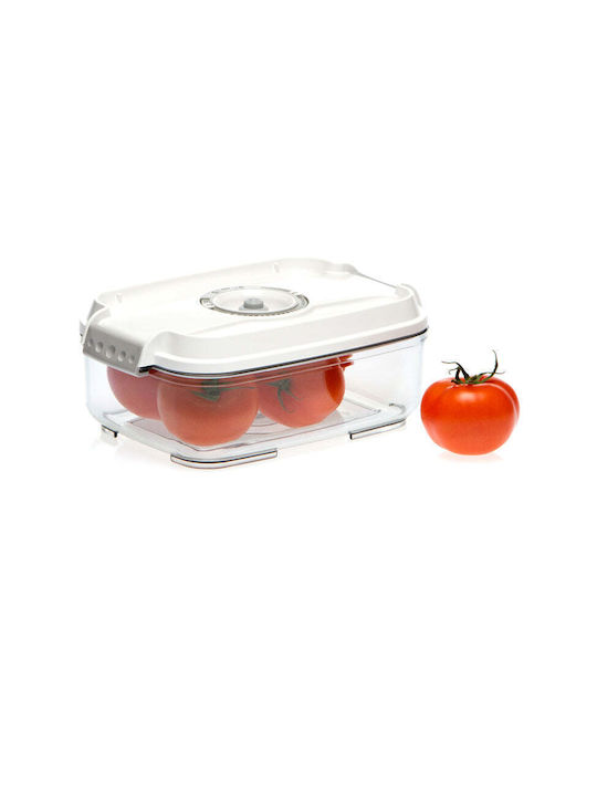 Status Plastic Lunch Box White 1400ml
