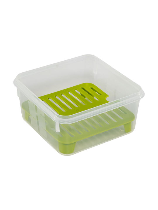 Emsa Clip & Go Lunchbox Kunststoff Green Geeignet für die Mikrowelle 1300ml 1Stück