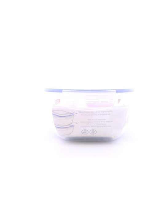 Katex Plastic Lunch Box Blue 1500ml