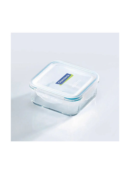 Glasslock Microwave Glass Lunch Box Blue 1200ml