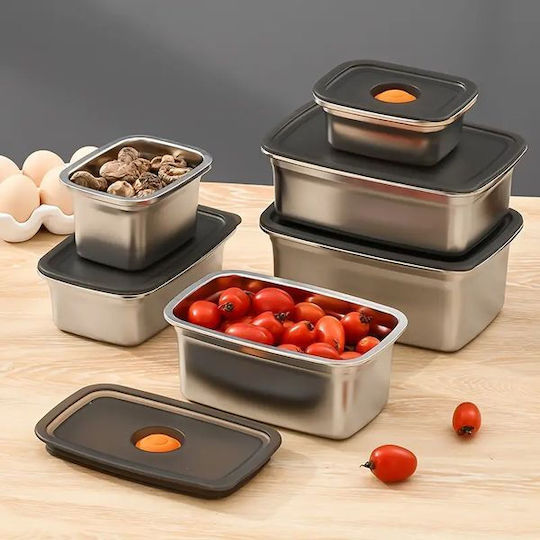 Yoko Design Lunchbox Inox Gray ml 1Stück