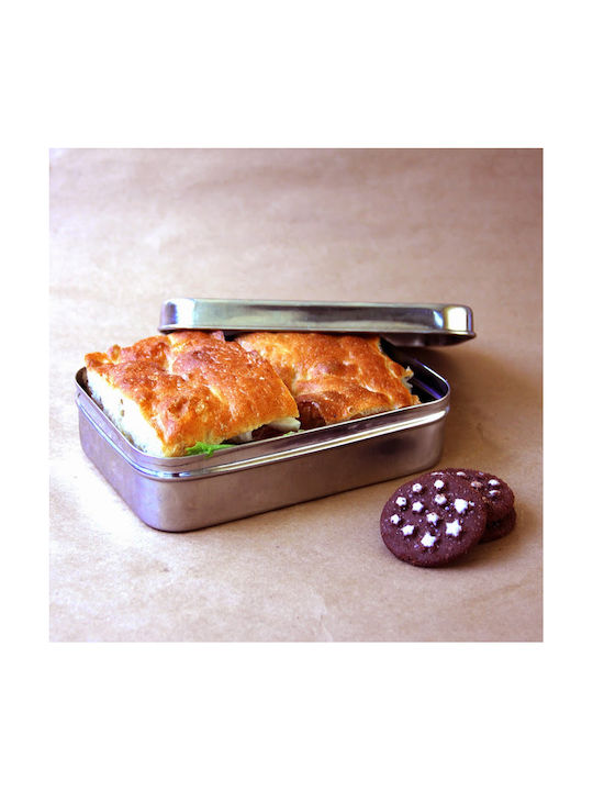 Ecolunchbox Solo Δοχείο Φαγητού Inox Ασημί 620ml