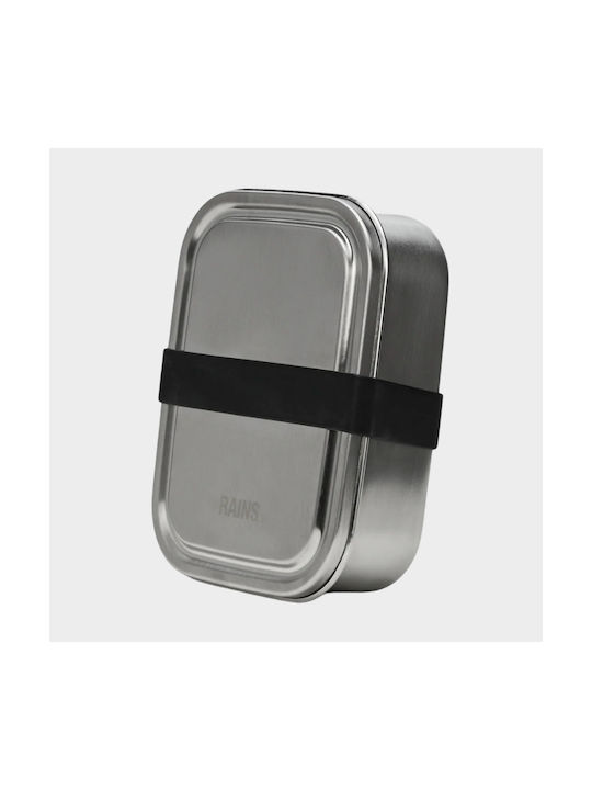 Rains Lunchbox Inox Silber 6x13cm 1Stück