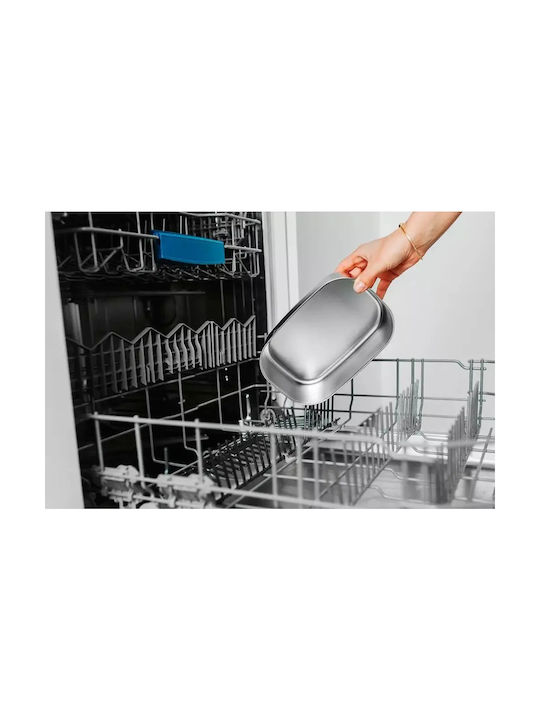 N'Oveen Inox Electric Lunch Box Gray 23x23cm