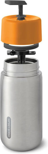 Black+Blum Cutie De Prânz Inox Portocalie Cu Compartimente 340ml