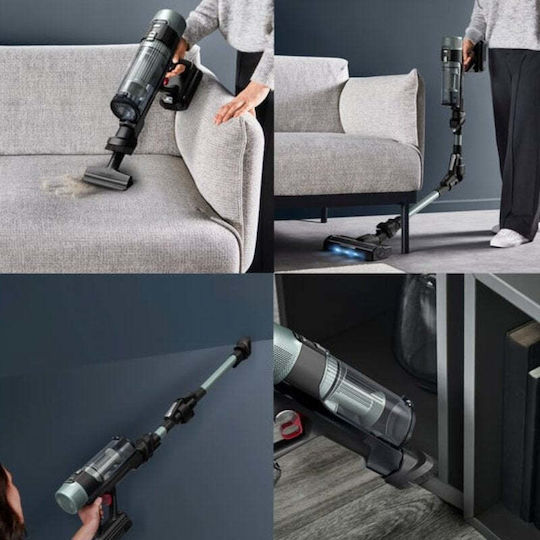 Rowenta X-force Flex 10.80 Акумулаторна Вертикална Прахосмукачка 2 в 1 Stick & Ръчна Сива