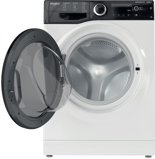Whirlpool Waschmaschine 7kg mit Dampftechnologie 1200 Umdrehungen Schwarz Wrsb 7259 D Eu