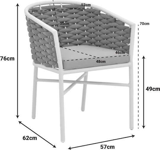 Garten- und Outdoor-Möbelsets Dagyn 7 Stück Pakketo mit Kissen