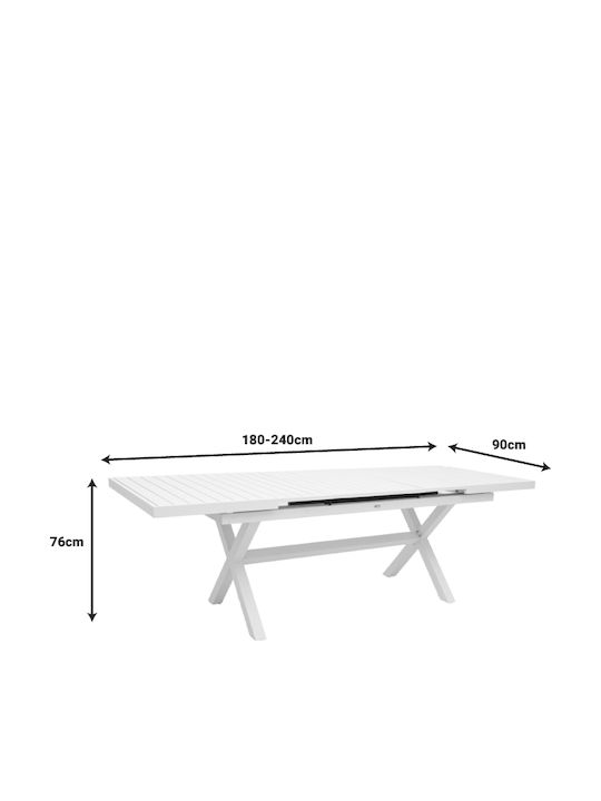 Outdoor Dining Set Dagyn 7 Pieces Pakketo with Pillows