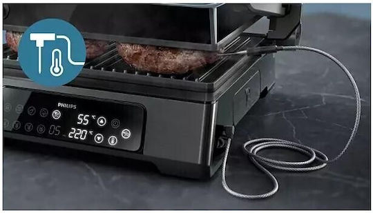 Philips Sandwich Maker Grill with Removable Plates 2200W Black
