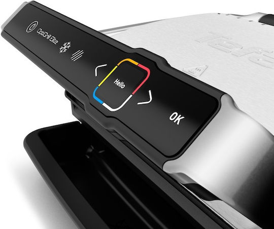 Tefal OptiGrill Elite Τοστιέρα Γκριλιέρα με Αποσπώμενες Πλάκες 2000W Inox