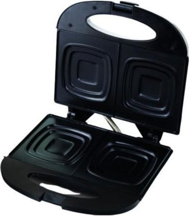 Esperanza Pizzaiola Sandwich Maker for 2 Sandwiches 700W Black