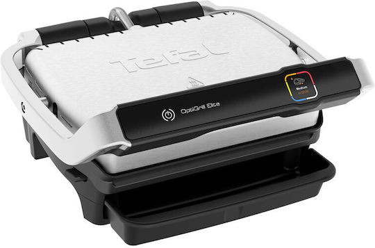 Tefal OptiGrill Elite Τοστιέρα Γκριλιέρα με Αποσπώμενες Πλάκες 2000W Inox