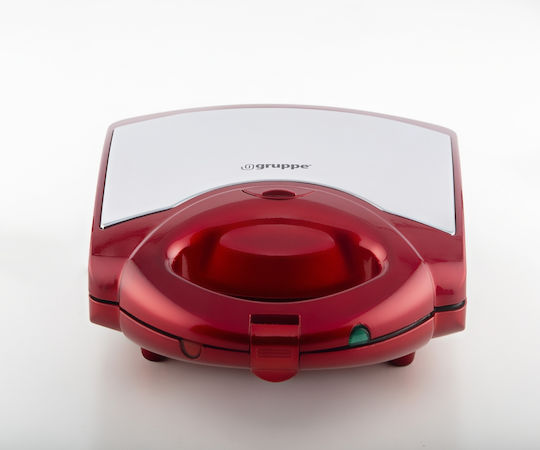 Gruppe TXS 886 C Sandwich Maker with Removable Plates for for 2 Sandwiches Sandwiches 750W Red