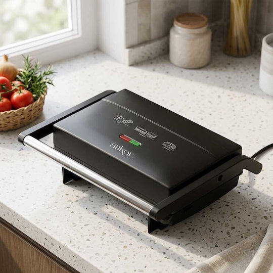 Ankor Sandwich Maker Grill 1300W Black