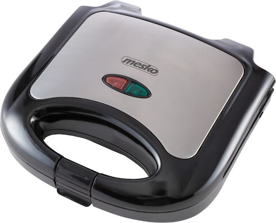 Mesko Sandwichmaker für 2 Sandwiches 850W Schwarz