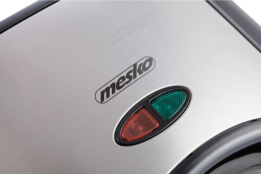 Mesko Sandwichmaker für 2 Sandwiches 850W Schwarz